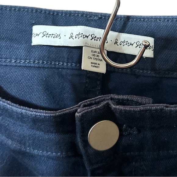 EUC - & Other Stories - navy jeans - size 30 - Picture 2 of 3